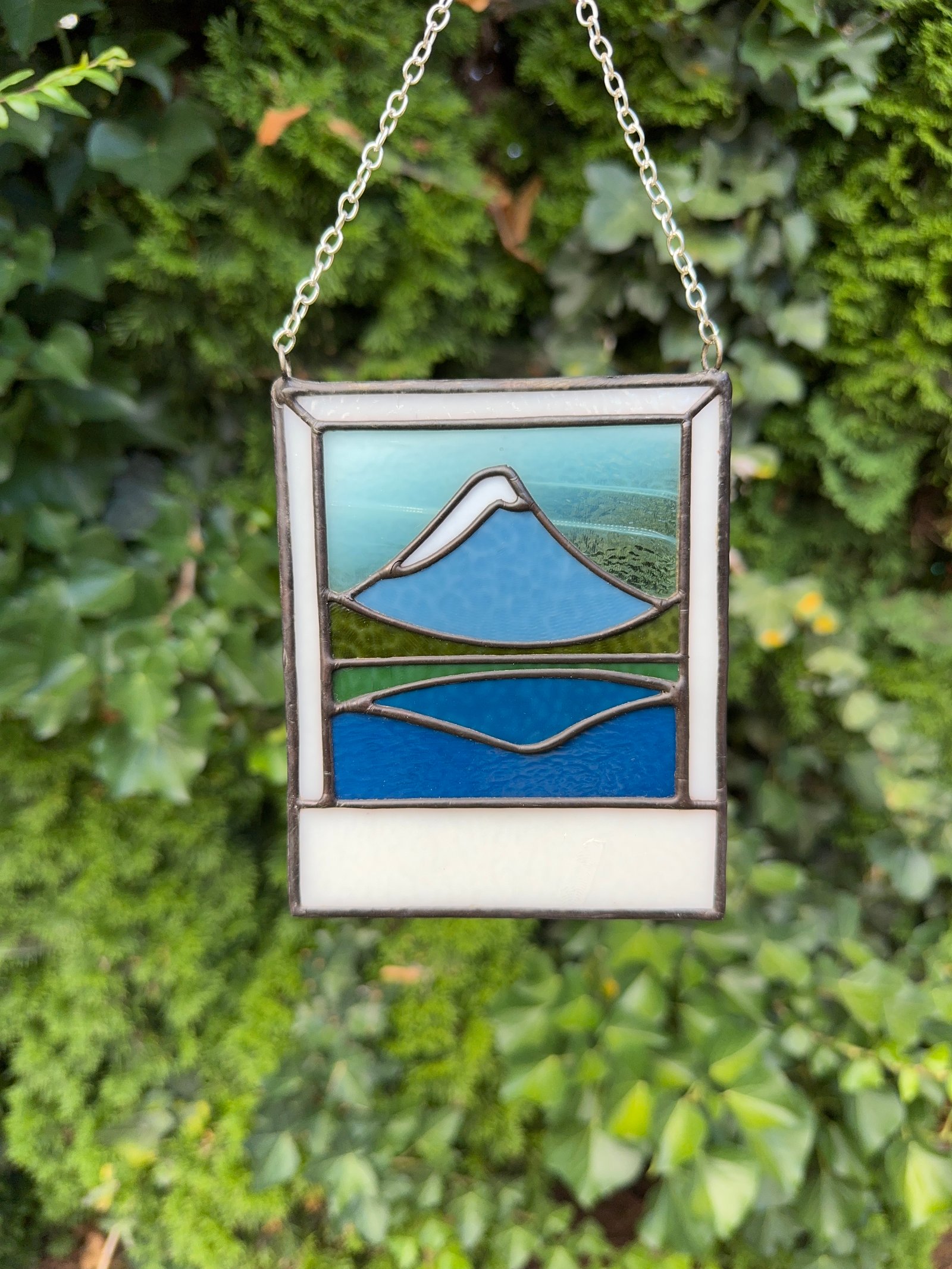 Stained Glass Polaroid, Mt Hood
