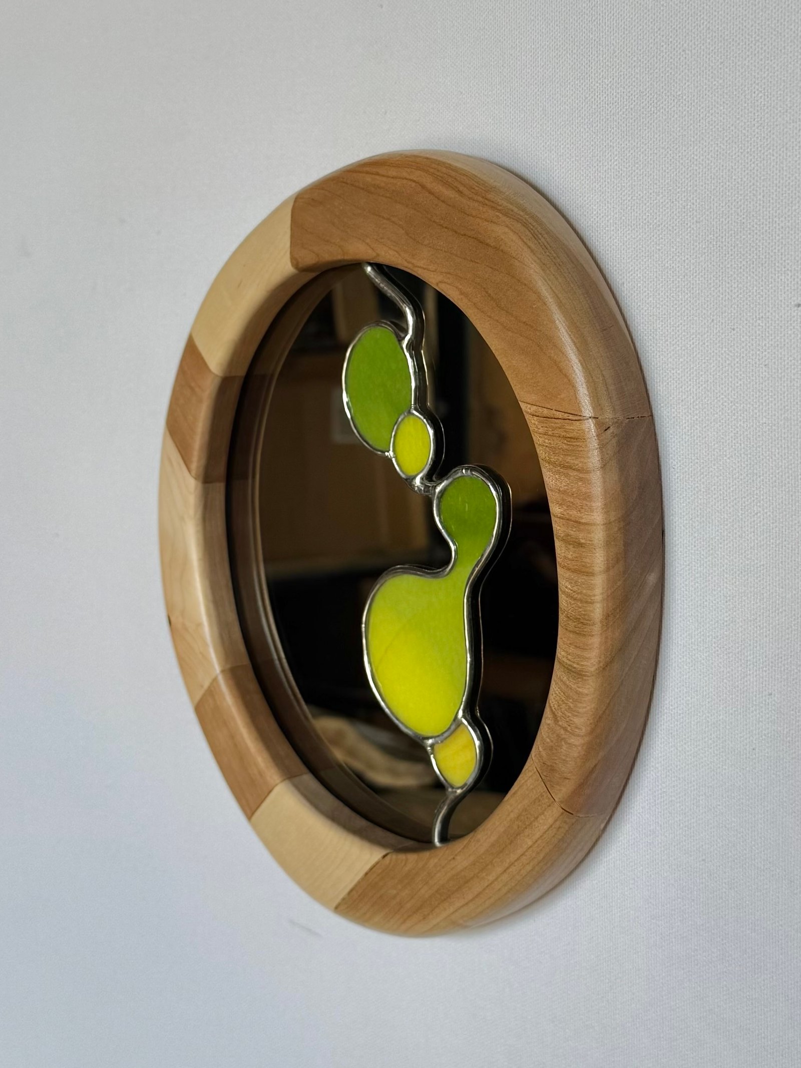 Little Lava Stained Glass Mirror